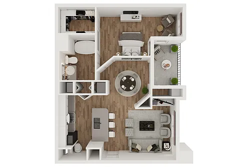 Floor plan Bouchon