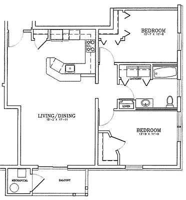 Floor plan 2Ha