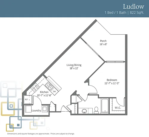 Floor plan Ludlow