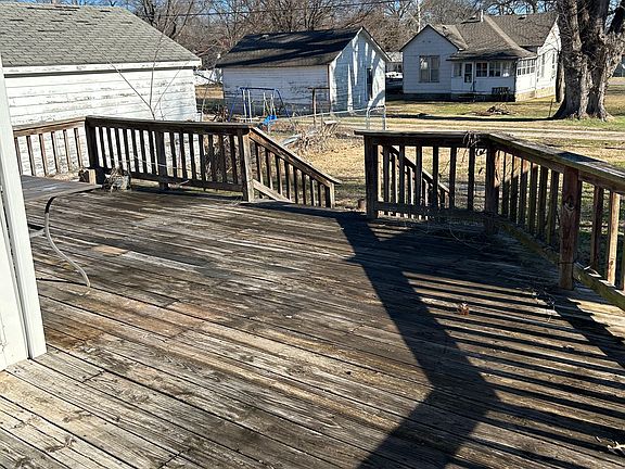 Huge Deck of Back Door