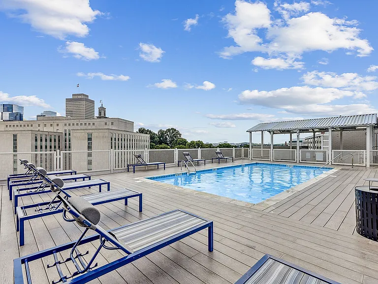 Rooftop Swimming Pool with Sundeck