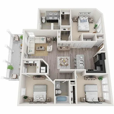 Floor plan Fern