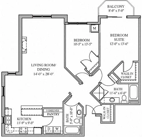 Floor plan Southdale