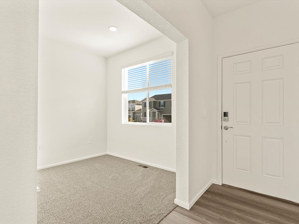 The Pagosa floorplan interior image taken at a Meritage Homes community in Northern Colorado.