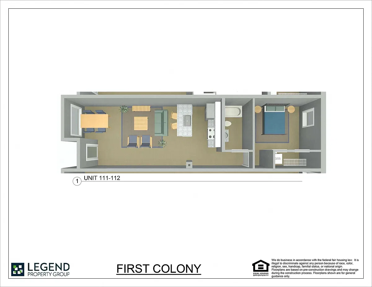 Floor plan 112