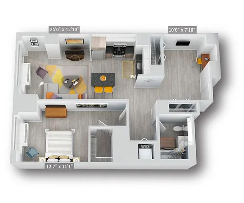 Floor plan A13