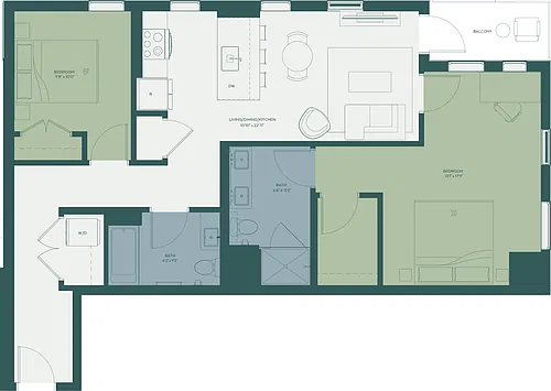 Floor plan B9