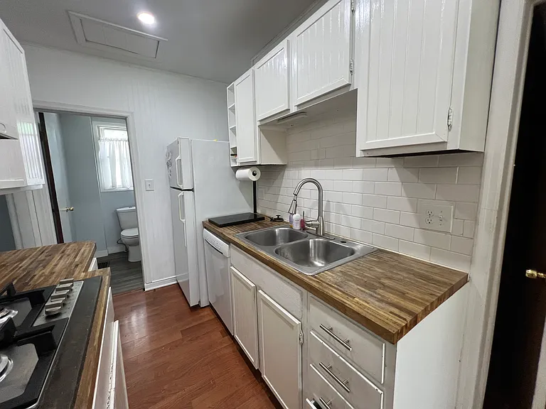 Upgraded galley kitchen.