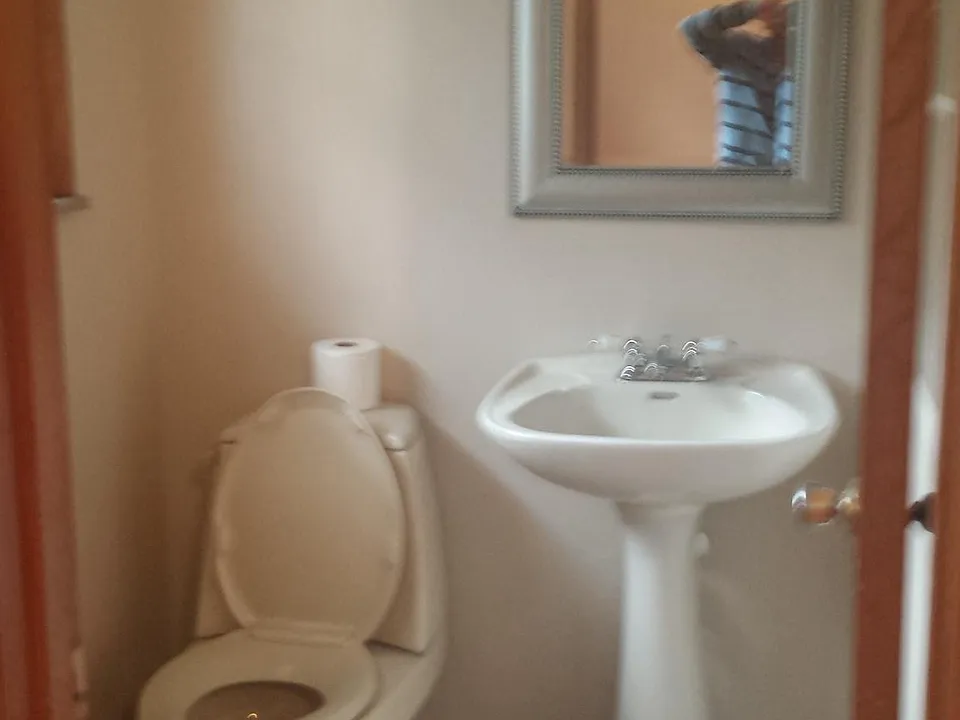 half bath in master bedroom