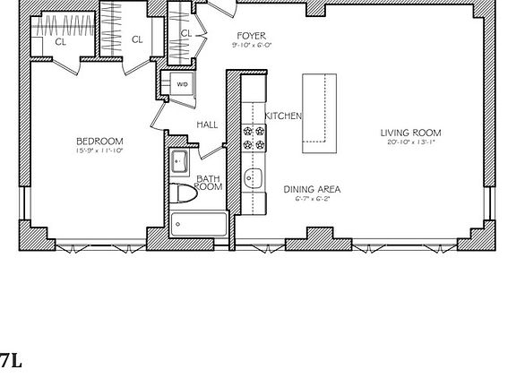 2nd image of 240 Central Park S APT 7L