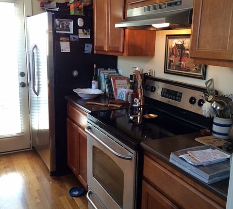 Right side of Kitchen-Galley style