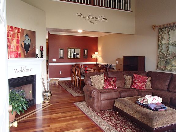Family room from front door