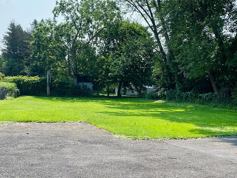 Large backyard
