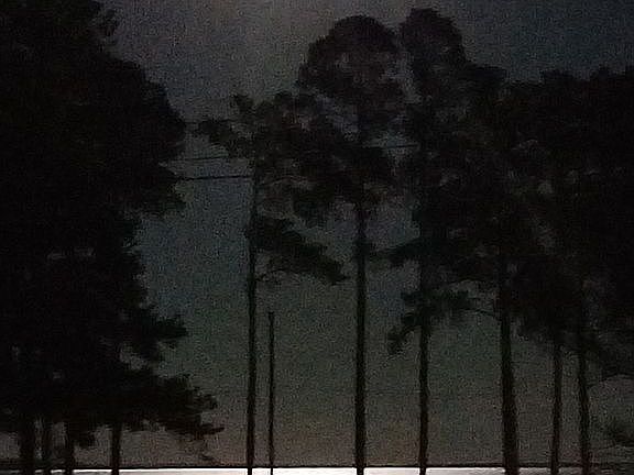 Full Moon View from Deck