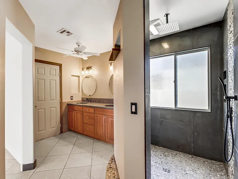 master bathroom