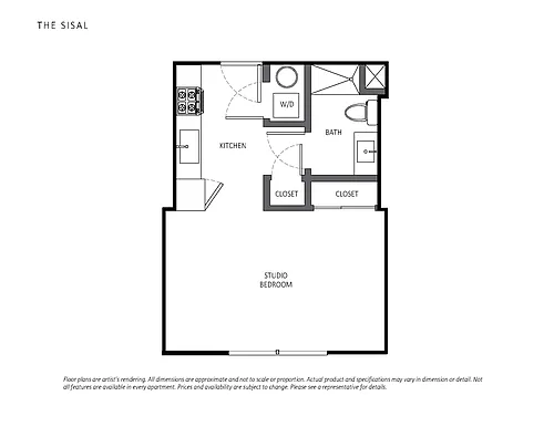 Floor plan The Sisal