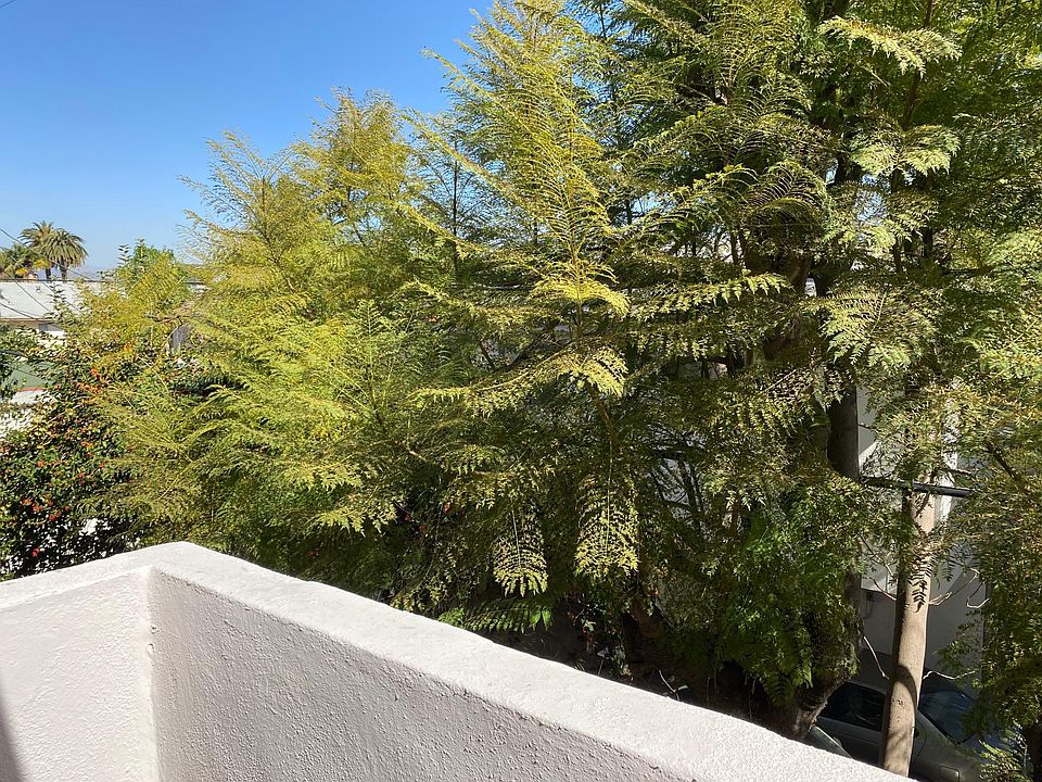 Gorgeous view out from large private balcony