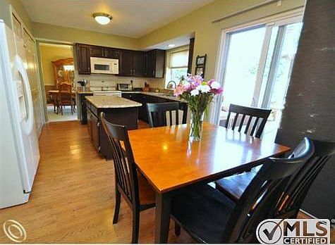 Kitchen Open to Nook & GR