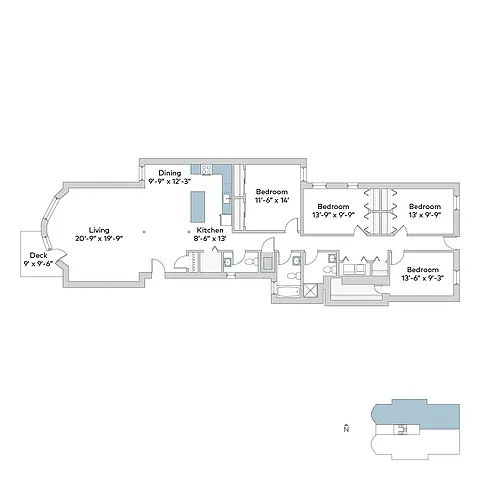 Floor plan 54874bb