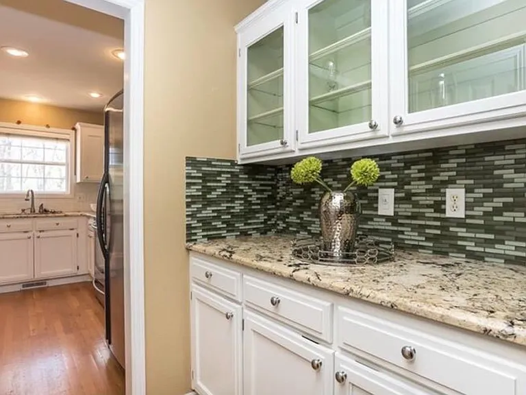 Terrific pantry is across from this, great storage