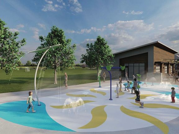 Splash pads, parks, and many children amenities all around Sunterra!
