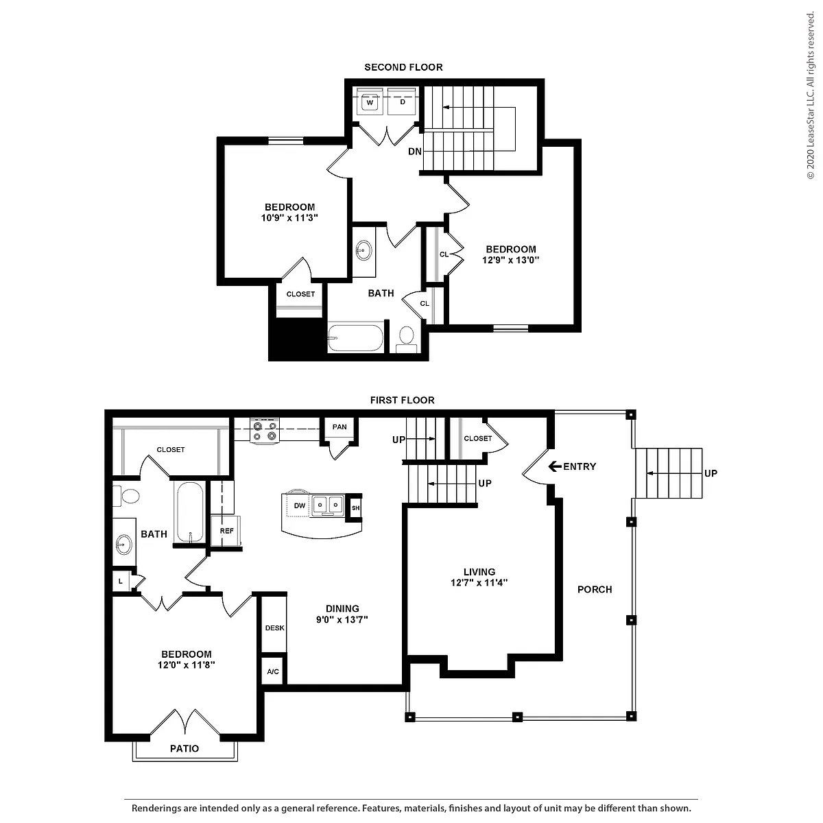 Floor plan The Bishop