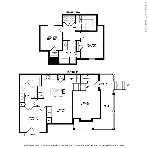Floor plan The Bishop