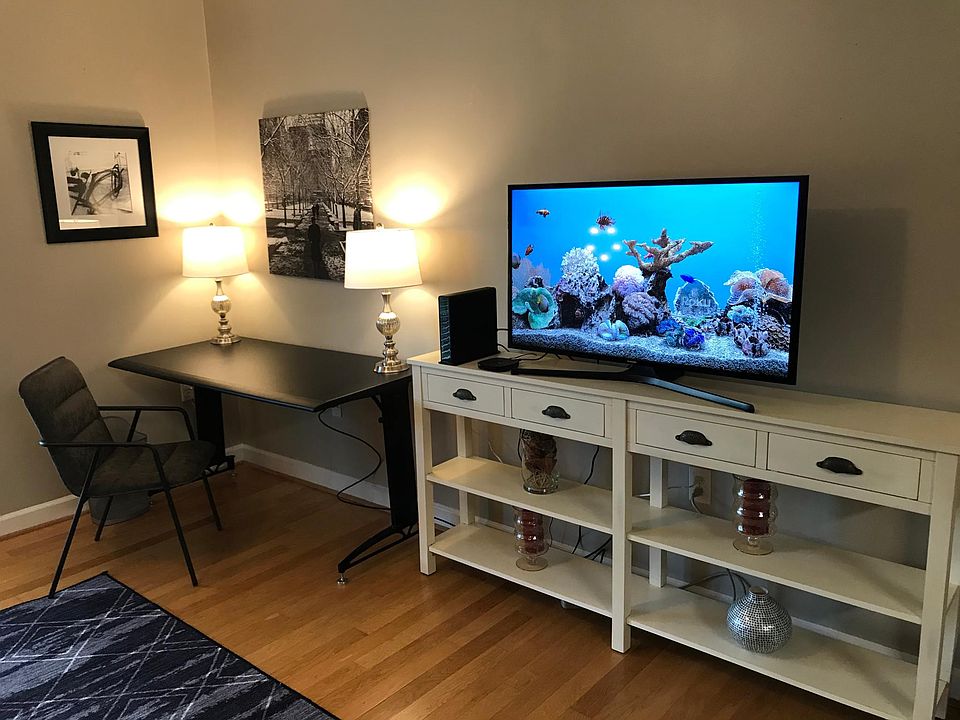den area; large work desk