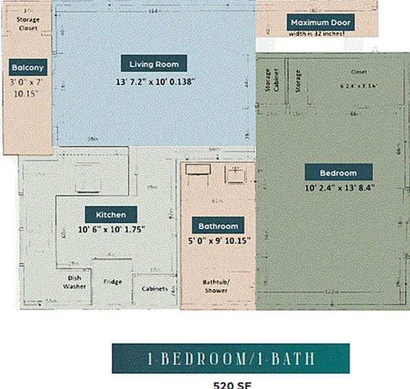 1x1-Floorplan 1x1-Floorplan