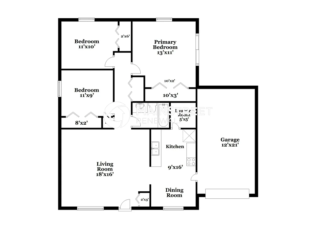 Floor Plan - 3503 Pleasant Lake Dr