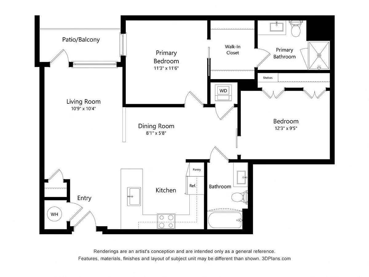 Floor plan Junior-B07