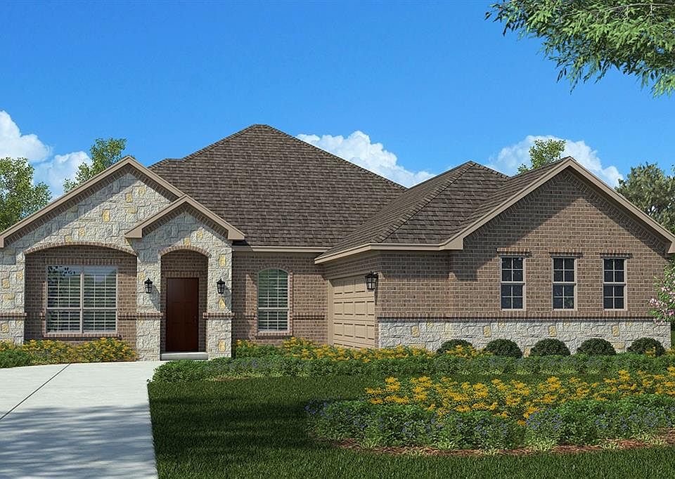 D.R. Horton's Roundtop Floorplan. Actual home may differ from the illustration. Photos shown here may not depict the specified home & features included are for illustration purposes only.Actual home may vary from Illustration.