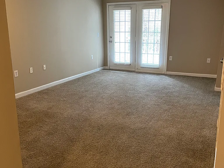 Living room with patio