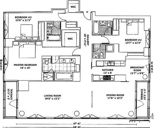 2nd image of 310 E 52nd St #18C