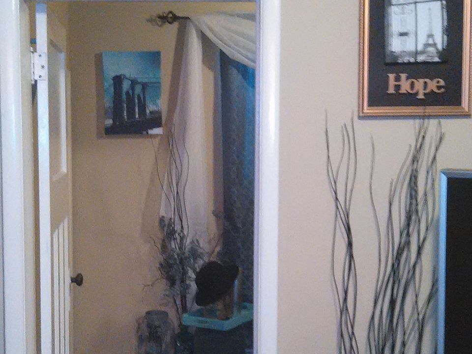 Apt A looking into Bedroom