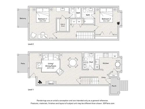 Floor plan Townhome C5