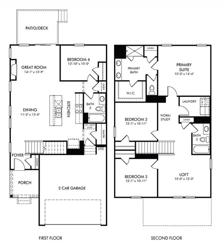 floor plan - 653 Rawls Dr