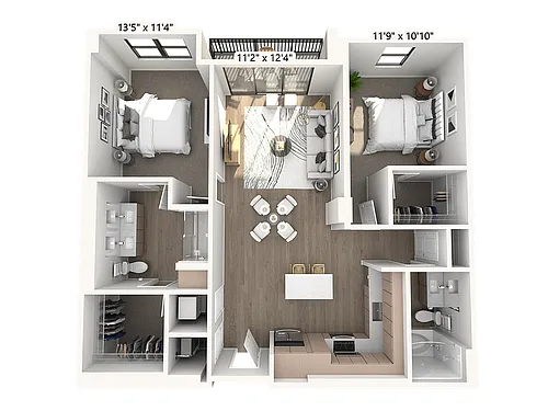 Floor plan B3