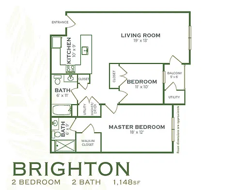 Floor plan Brighton