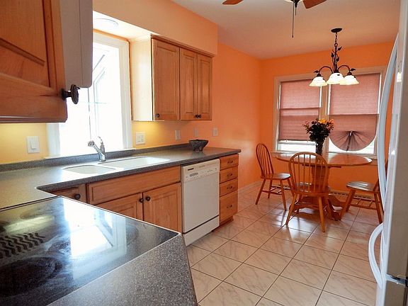 View of Kitchen and Dining Area