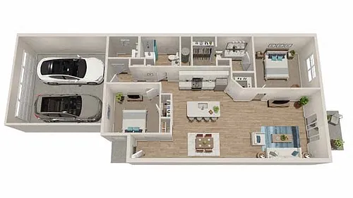 Floor plan Canterbury