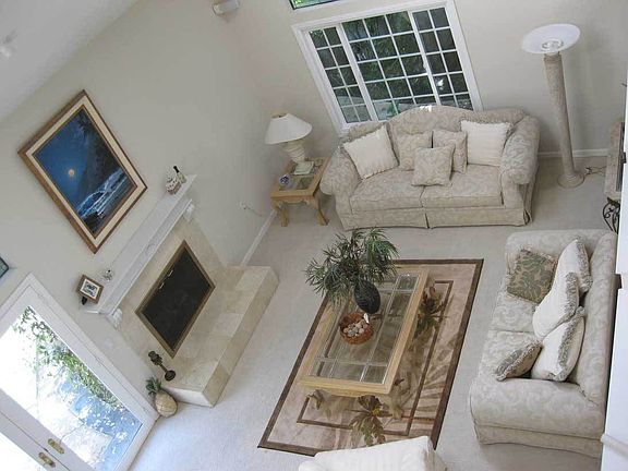 Living room from upstairs