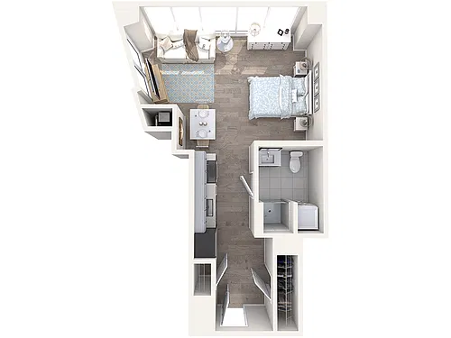 Floor plan Watermark B1-S21