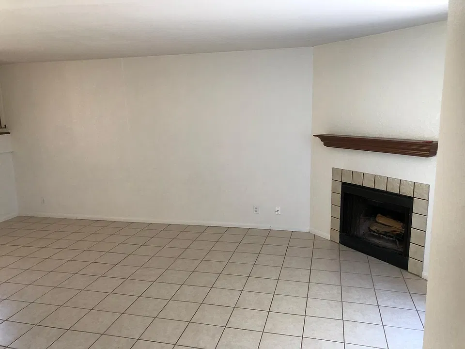 Living Room and Fireplace