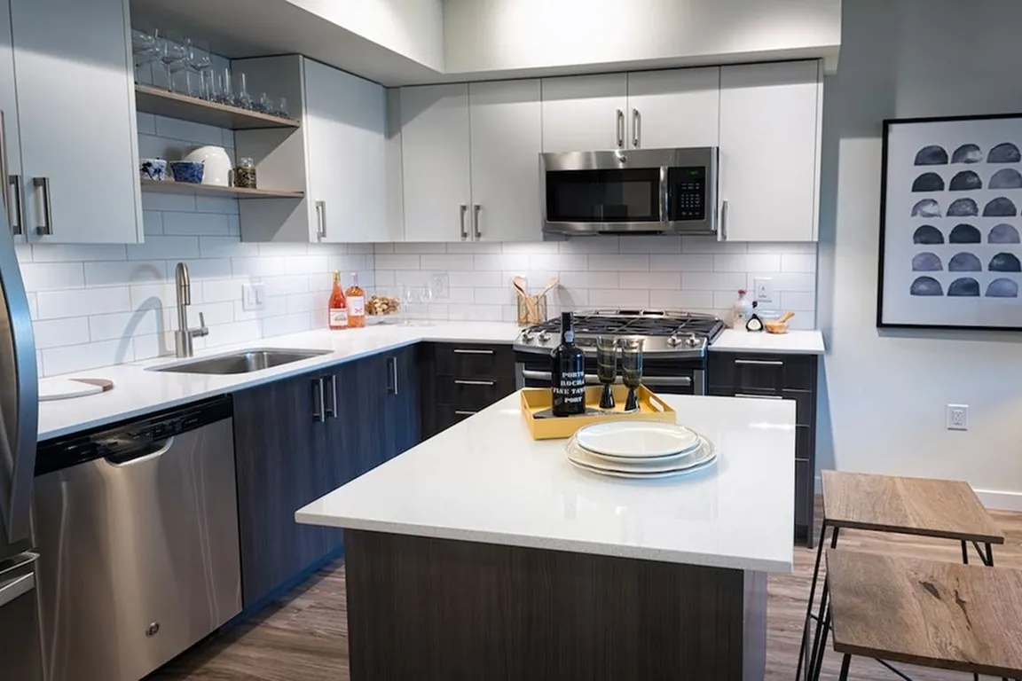 Well appointed kitchens featuring ample storage options