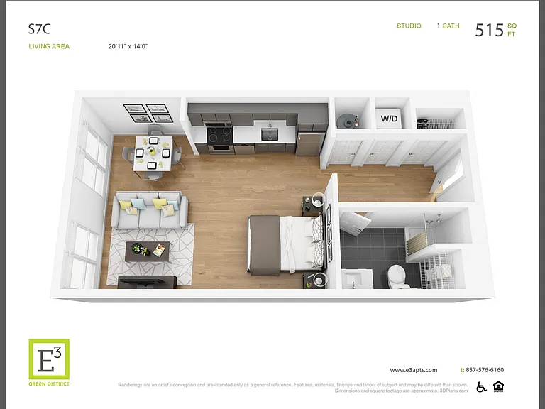 E3 Apartments — Photo 21