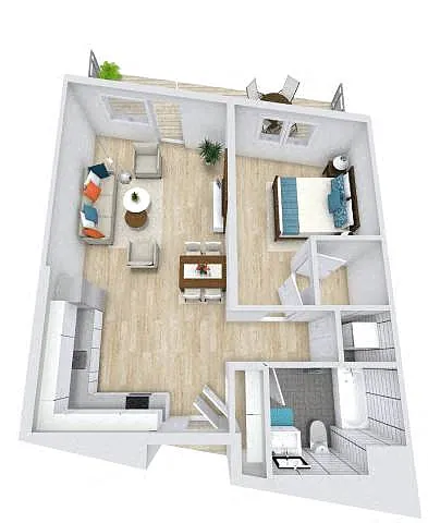 Floor plan Hewitt