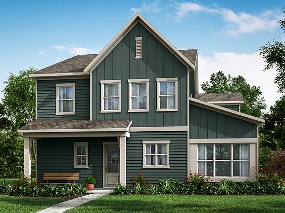 Mayes Hall Plan 4- Exterior Rendering- Elevation B