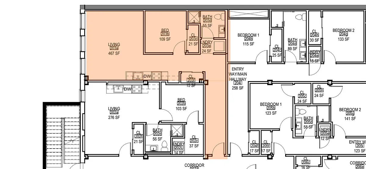 Unit Photo - 130 N Pearl St #203