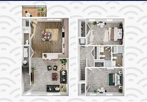 Floor plan The Claytor